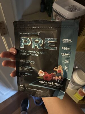 Pre workout Red Raspberry