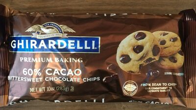 premium baking 60% cacao bittersweet chocolate chips