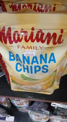 Premium banana chips, banana