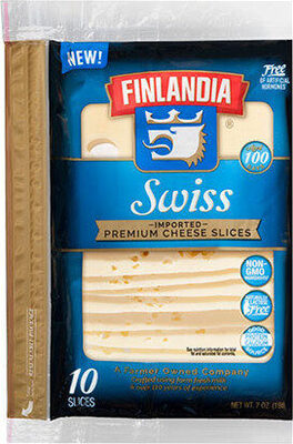 Premium Cheese Slices Swiss