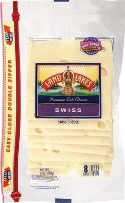 Premium Deli Cheese Swiss Swiss Cheese Deli Thin