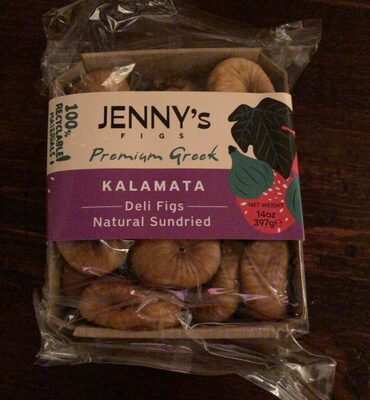 Premium Greek Kalamata Deli Figs, Natural Sundried