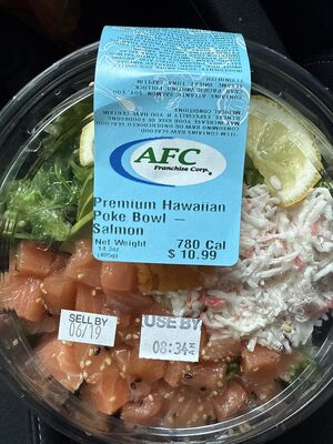 Premium Hawaiian Bowl - Salmon
