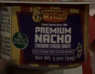 Premium Nacho Cheddar Cheese Sauce