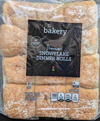 Premium Snow Flake Dinner Rolls