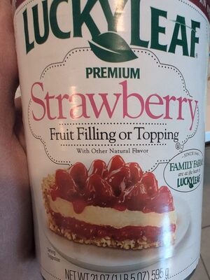 Premium Strawberry Pie Filling Or Topping