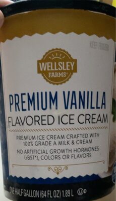 Premium vanilla Ice cream