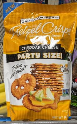Pretzel Crisps Cheddar Cheese