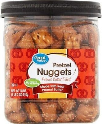 Pretzel Nuggets Peanut Butter Filled