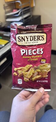 PRETZEL PIECES Honey Mustard and Onion