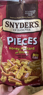 Pretzel Pieces Honey Mustard and Onion