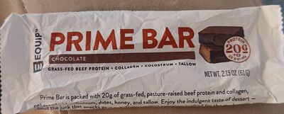 Prime Bar Chocolate