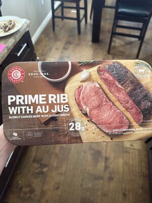Prime Rib Au jus