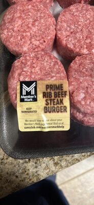 Prime Rib Beef Steak Burger