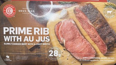 Prime Rib With Au Jus