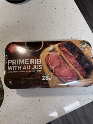 Prime Rib With Au Jus, Sous - vide