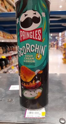 Pringles Scorchin' Hot Sour Cream & Onion
