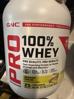 PRO 100% Whey Banana Cream
