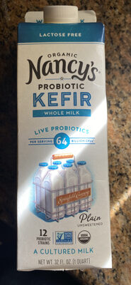 Probiotic Kefir Whole Milk Plain