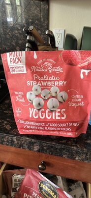 Probiotic Strawberry Yoggies