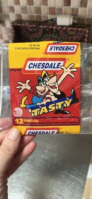 Processed Cheese Slices with Tasty Cheese