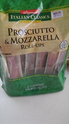 Prosciutto & Mozzarella Roll-ups