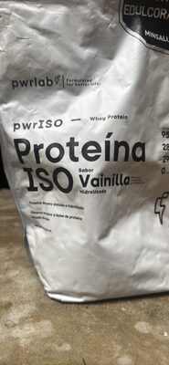 Proteína ISO Sabor Vainilla Hidrolizada