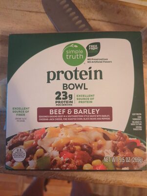 Protein Bowl Beef & Barkey