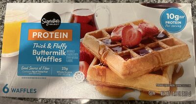 Protein Buttermilk Waffles