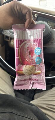 Protein Donuts Pink Sprinkle Flavored