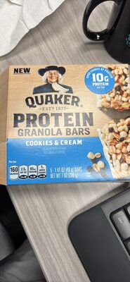 Protein Granola Bars Cookies & Cream