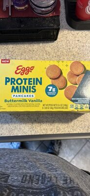 Protein Minis Pancakes Buttermilk Vanilla