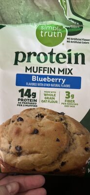 protein muffin mix blueberry