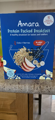 Protein Packed Breakfast Oats n' Berries