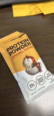 PROTEIN POWDER CARAMEL TOFFEE