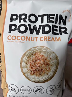 Protein Powder Coconut Cream