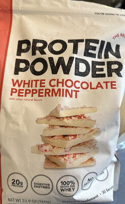 Protein Powder White Chocolate Peppermint