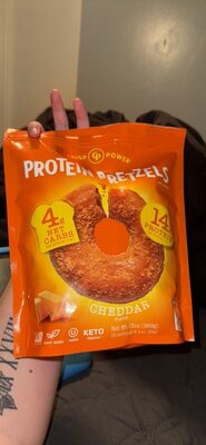 Protein Pretzels Cheddar Flavor