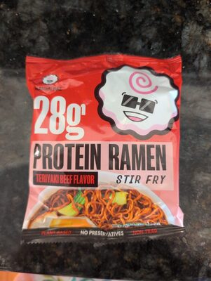 Protein Ramen Teriyaki Beef Stir Fry
