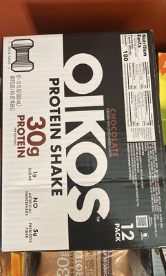 Protein shake chocolate