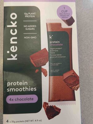 Protein Smoothies 4x Chocolate