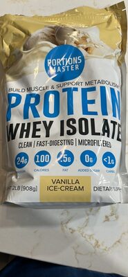 Protein Whey Isolate Vanilla Ice-Cream