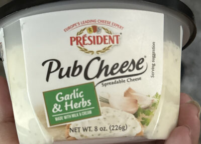 PubCheese Garlic & Herbs