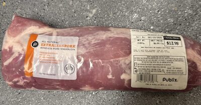 Publix Boneless Pork Tenderloin
