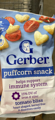 Puffcorn Snack Tomato Bliss