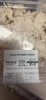 Pulled Rotisserie Chicken