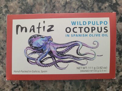 Pulpo octopus in spanish olive oil