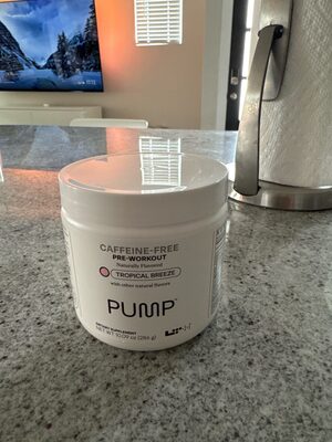 Pump Caffeine-free Pre Workout Tropical Breeze