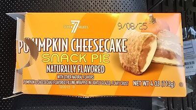 Pumpkin Cheesecake Snack Pie