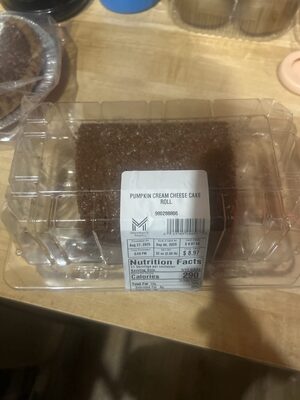 Pumpkin Cream Cheese Cake Roll